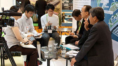 A media interview with Mr Kiyoaki Iigaya, Deputy Managing Director of Hitachi Asia Ltd
