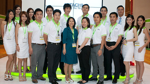 Representatives from the Hitachi Group of Companies at IGEM 2011